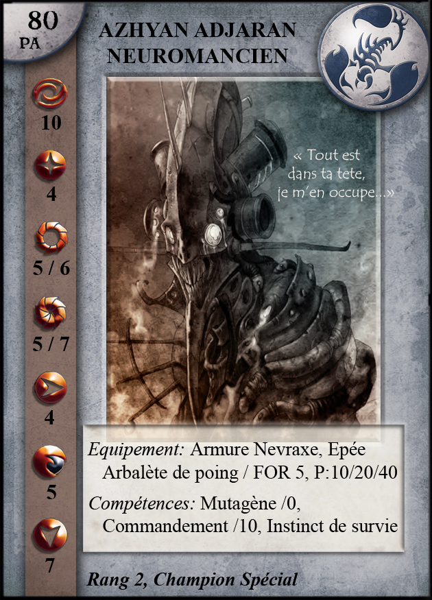 Azhyan Adjaran, Neuromancien